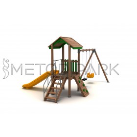 45 A Standard Wooden Playground